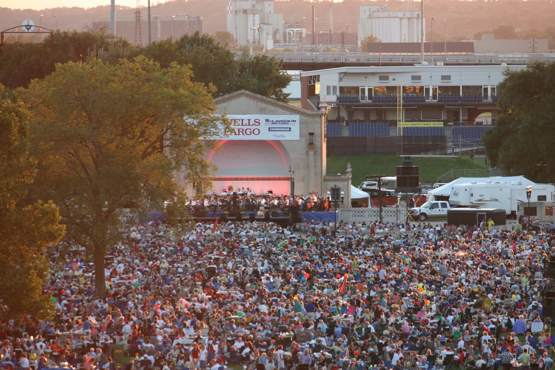 Riverfront POPS Concert Davenport, Iowa Travel Iowa